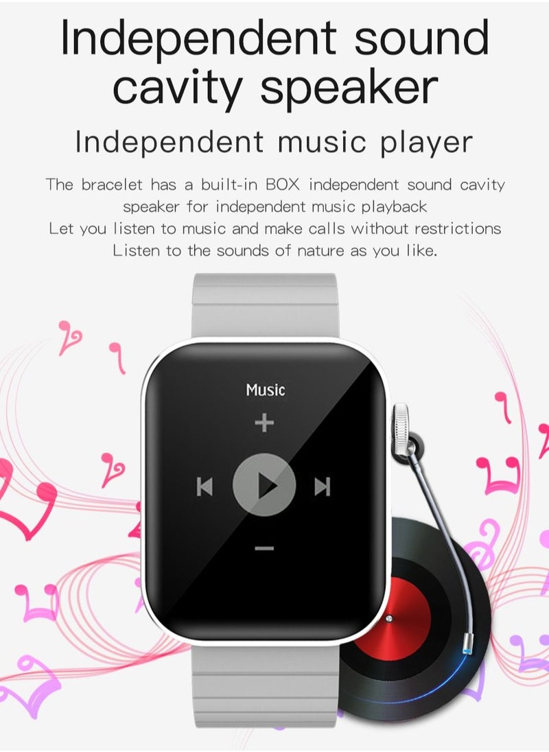 GULFLINK - Smart Watch for Android and iOS Phones Compatible with Apple iPhone and Samsung - Image 1