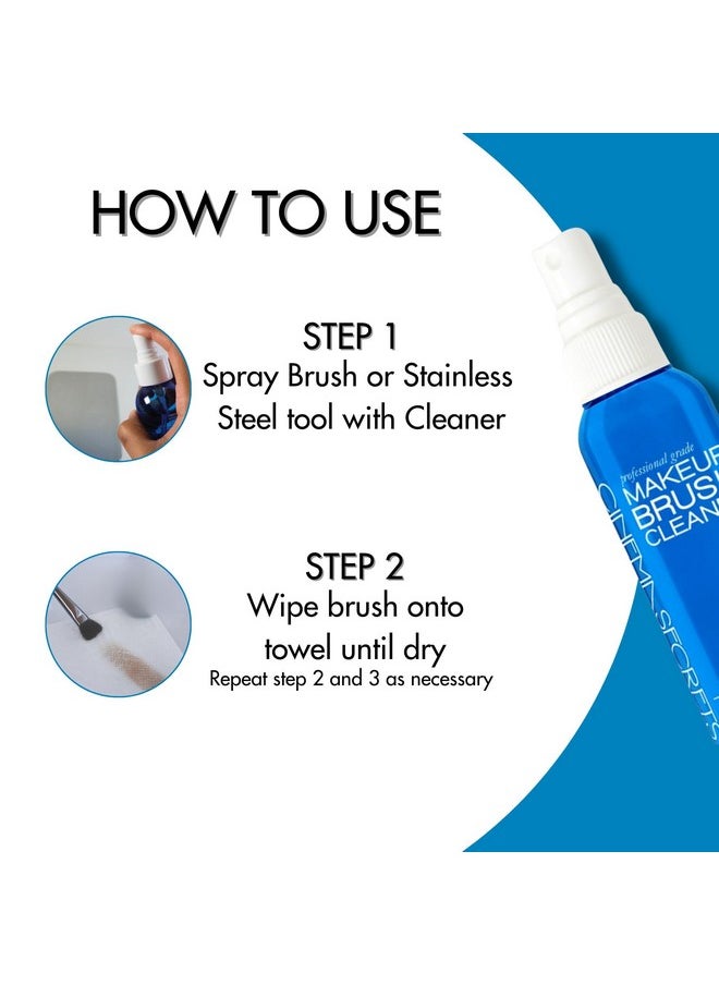 Cinema Secrets Cinema Secrets Professional Makeup Brush Cleaner Spray, 2 fl oz, Vanilla  - Image 3