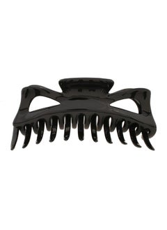 CARAVAN Jumbo Hair Claw In Black Color Of Celluloid Acetate 