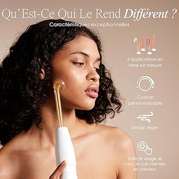 Project E Beauty High Frequency Wand Neon Gas by Project E Beauty AntiAging Skincare Routine Reduced Wrinkles Reduced Puffy Eyes Skin Therapy Machine with 4 Wands - Image 4