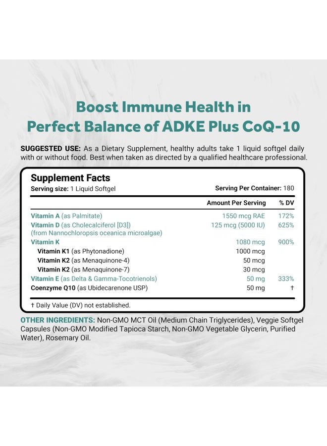 Naturalis Vegan Tocotrienol with CoQ-10 | Nano-Emulsified in MCT Oil for Better Absoprtion | Non-GMO, Soy Free and Vegan Society Certified | 180 Veggie Softgels (Carrageenan Free) - Image 2