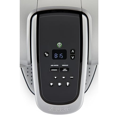 Keurig K-Elite Single Serve K-Cup Pod Coffee Maker, with Strength and Temperature Control, Iced Coffee Capability, 8 to 12oz Brew Size, Programmable, Brushed Silver - Image 2