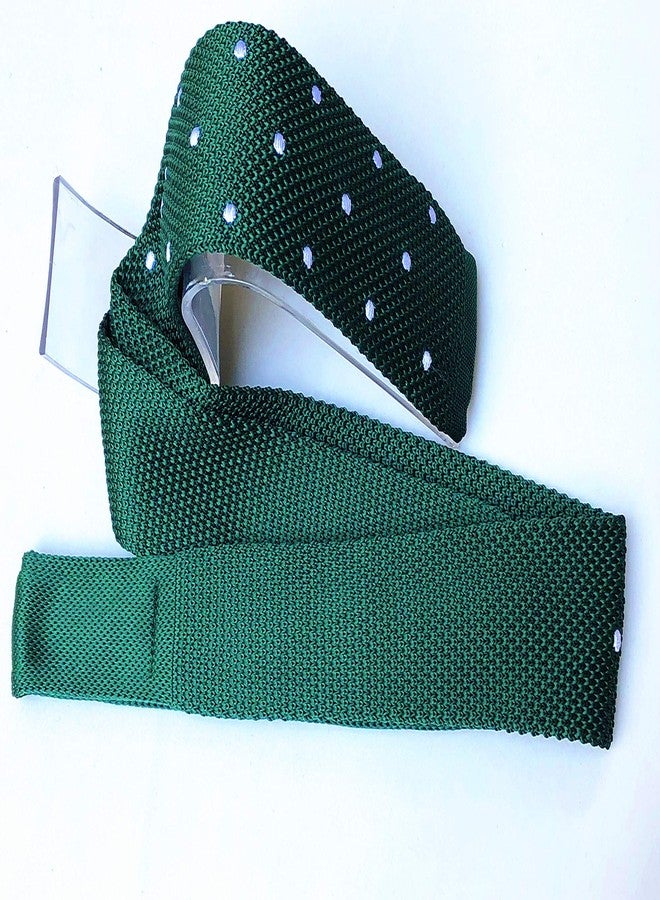 Secdtie ربطة عنق رجالية من سيكدتي، لون أخضر داكن، بتصميم أنيق وعصري، مقاس 2 بوصة، رفيعة ومحبوكة، هدية مثالية. - Image 4