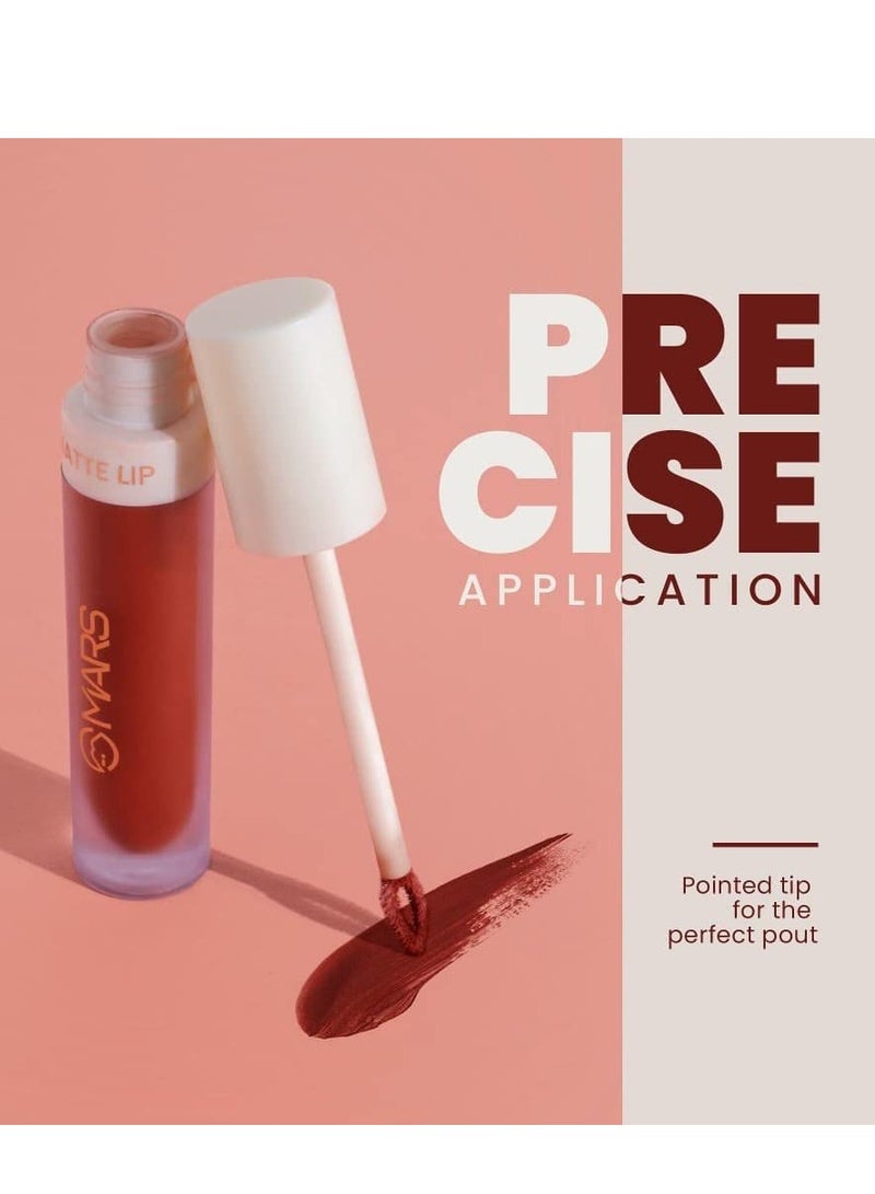 مارس لون شفاه سائل مطفي يدوم طويلاً، 4.5 مل 20 سيليبريتي ريد - Image 2