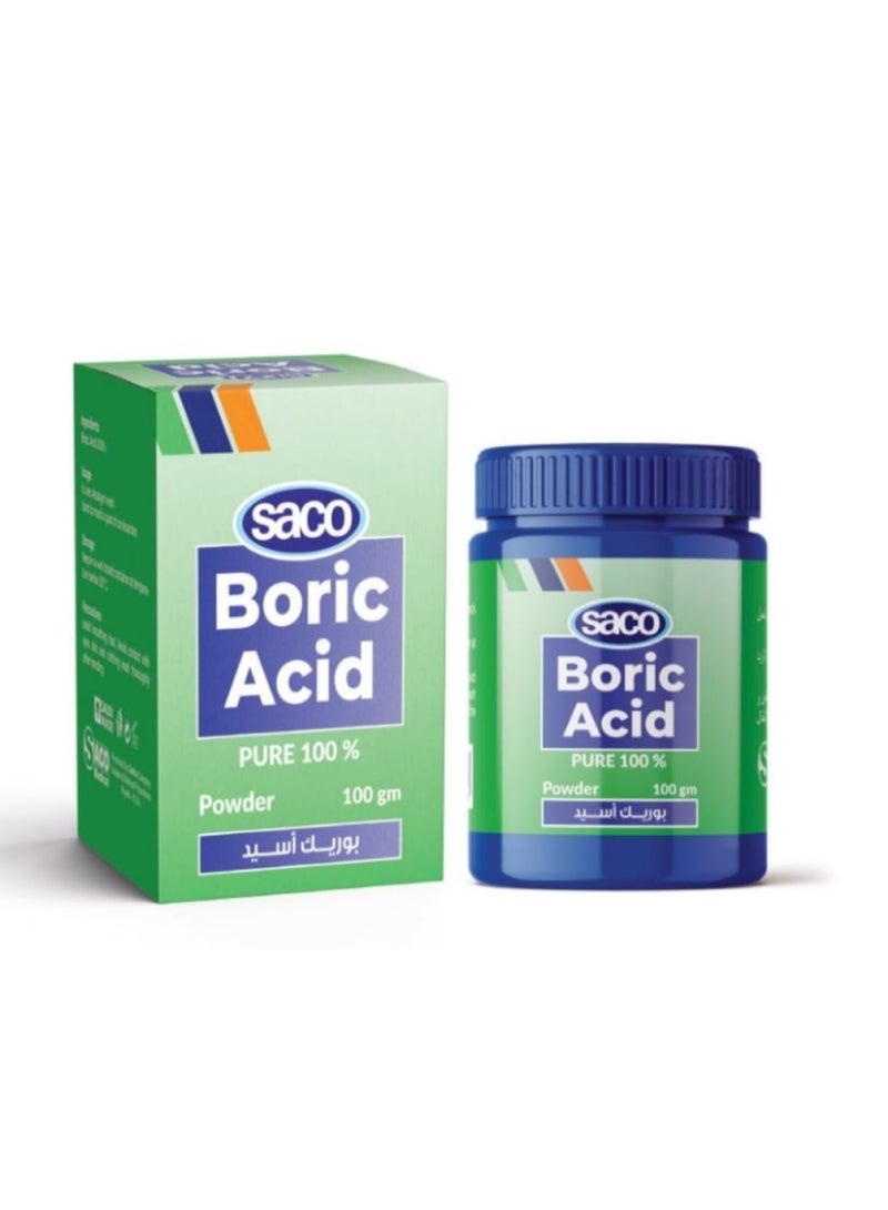 Boric Acid Pure 100% Powder 100g