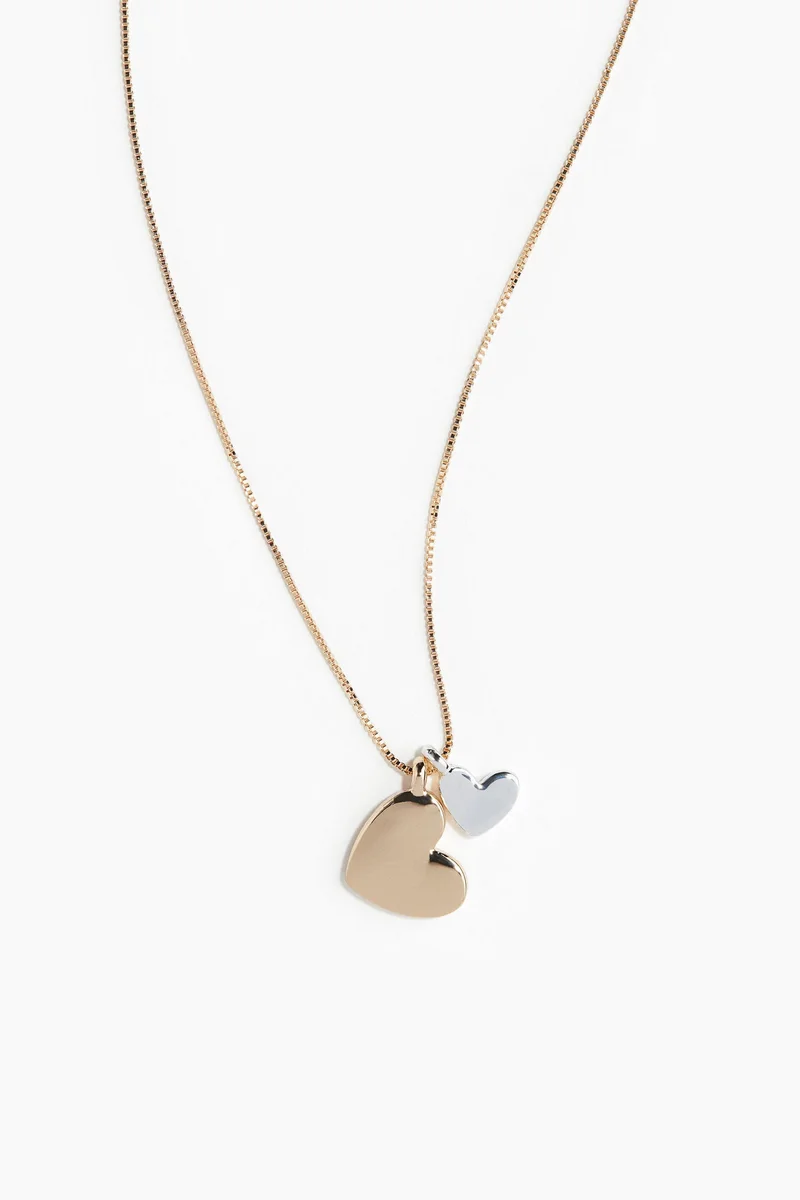 H&M Heart-pendant necklace