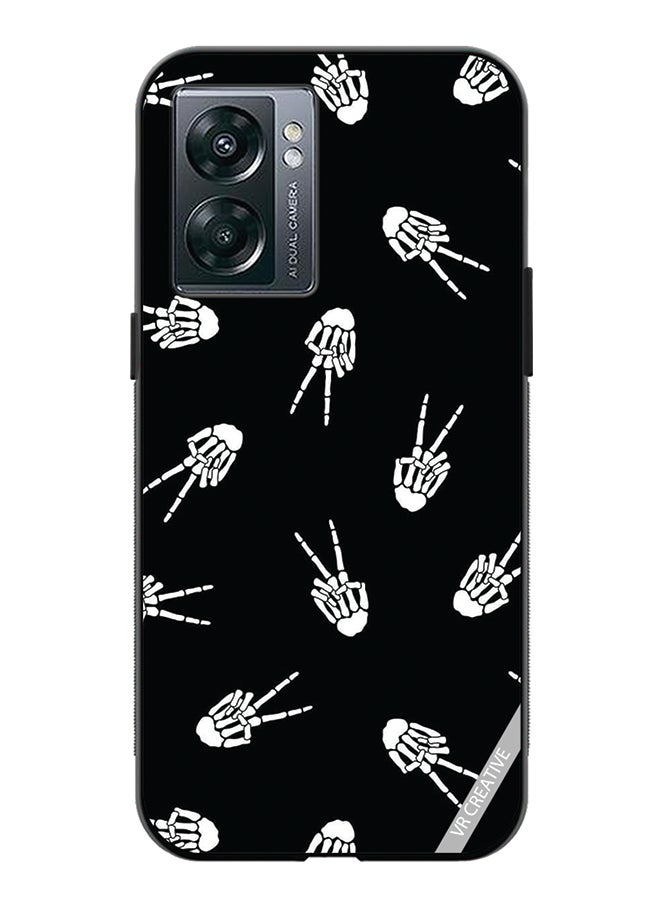 VR CREATIVE Protective Case Cover For Oppo A57 5G Hallowen Design Multicolour - Image 1