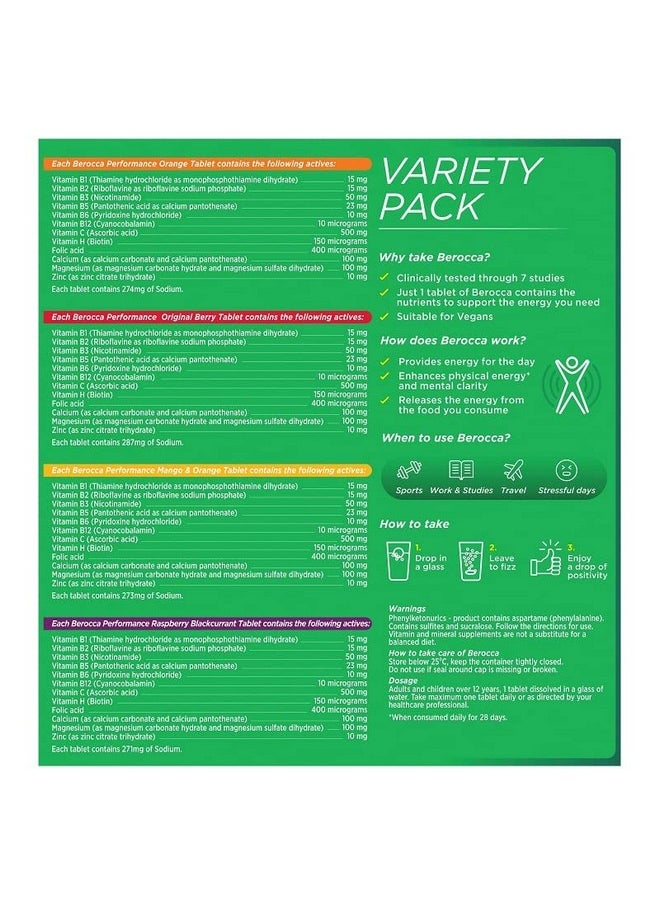 Berocca Performance Effervescent Tablets 60 Count Limited Edition Celebration Pack  - Image 3