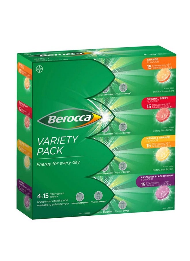 Berocca Performance Effervescent Tablets 60 Count Limited Edition Celebration Pack  - Image 1