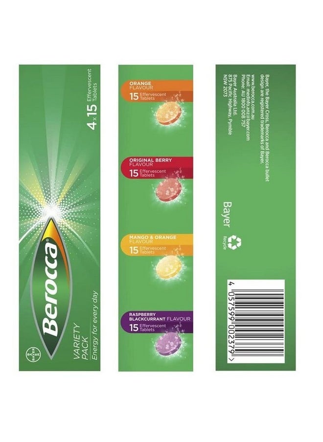 Berocca Performance Effervescent Tablets 60 Count Limited Edition Celebration Pack  - Image 4