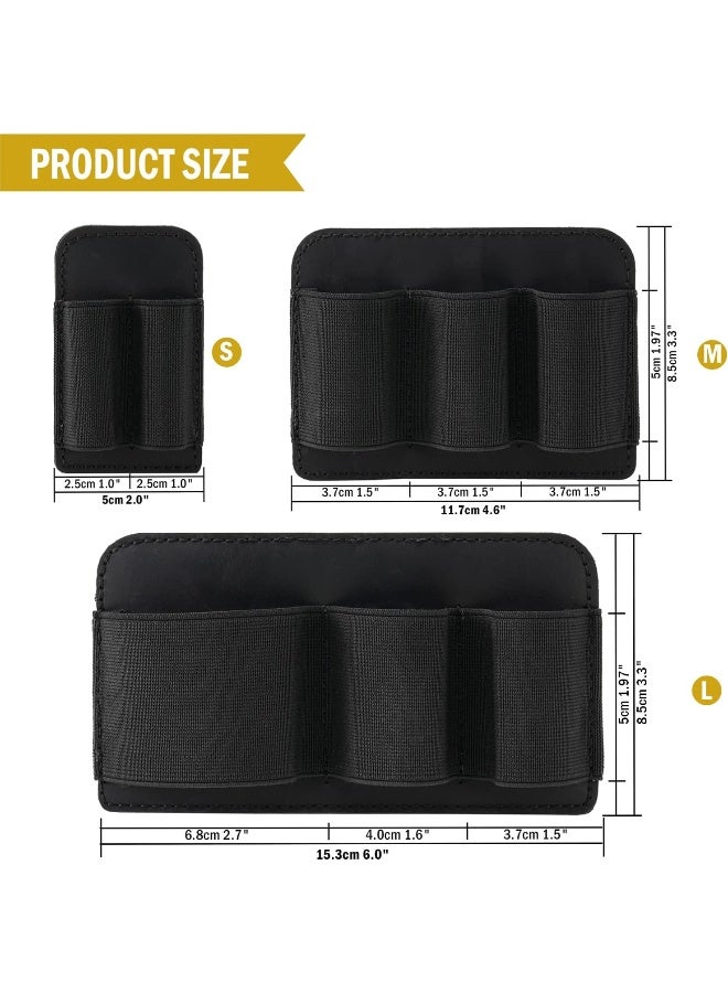 VIPERADE PL6 Tactical Modular Organizer, EDC Elastic Organizer Holder, EDC Insert Pouch Panel Hook Backed Accessories Holder, EDC Organizer Attachment for Backpack, Tactical Vest, EDC Bag (3pcs, SML)  - Image 5