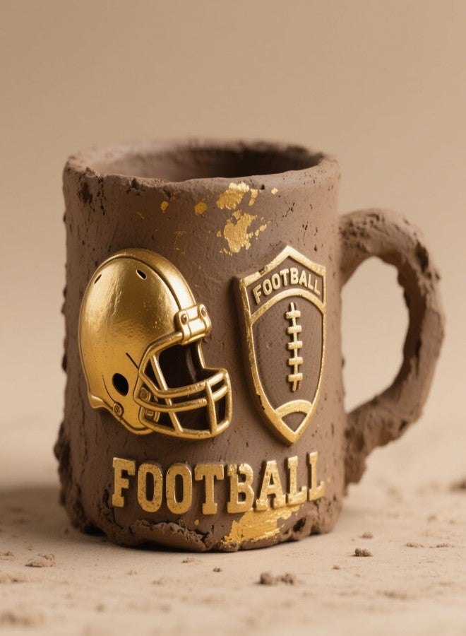 Caregene Rugby Football Fondant Silicone Mold Helmet Ball Chocolate Candy Molds For Cake Decorating Chocolate Gum Paste Clay - Image 5
