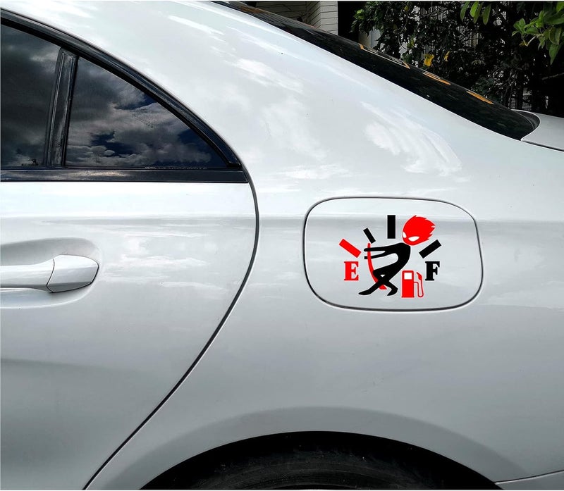 BPA Funny Car Stickers - Fuel Gauge Decals - Image 3