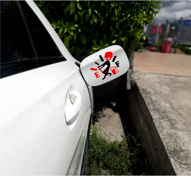 BPA Funny Car Stickers - Fuel Gauge Decals - Image 5