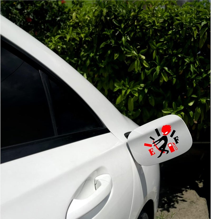 BPA Funny Car Stickers - Fuel Gauge Decals - Image 2