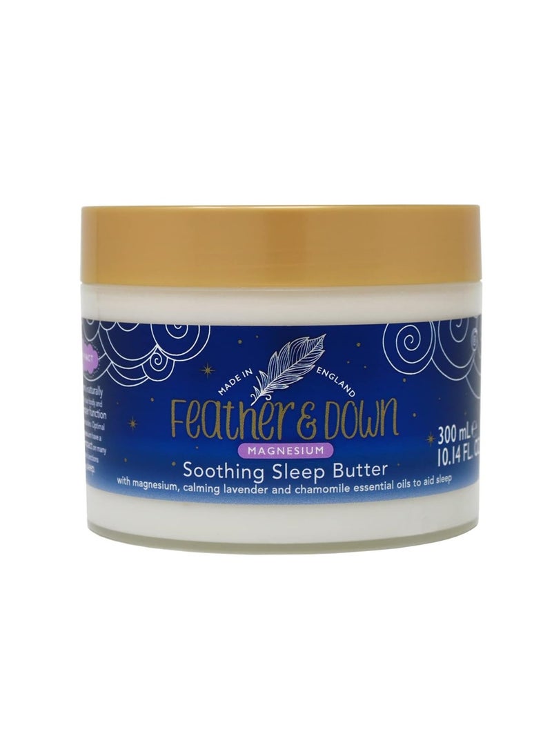 Feather & Down Feather & Down Soothing Magnesium Body Butter 300ml FE0001  - Image 1