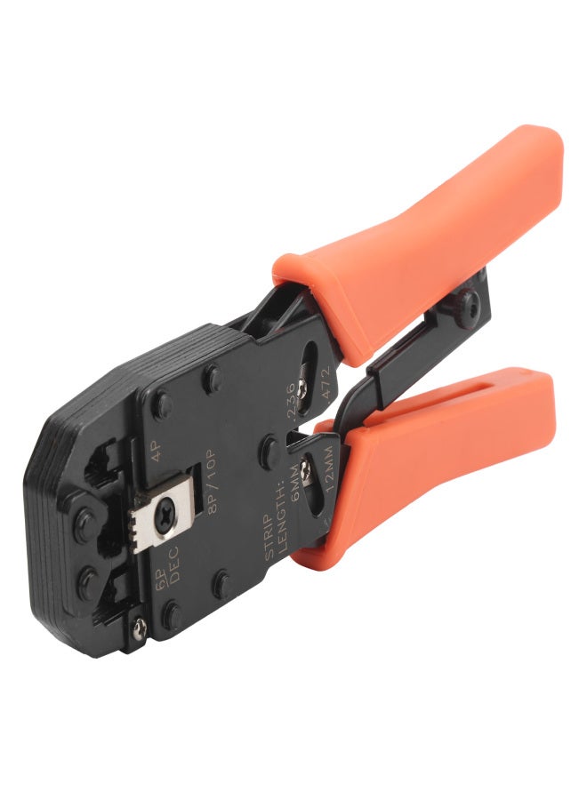 Crimp Pliers High Carbon Steel Handheld Wire Crimping Tool for Telecommunications Connector - Image 3