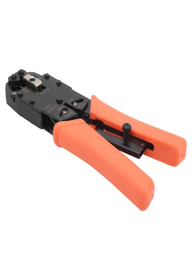 Crimp Pliers High Carbon Steel Handheld Wire Crimping Tool for Telecommunications Connector - Image 5