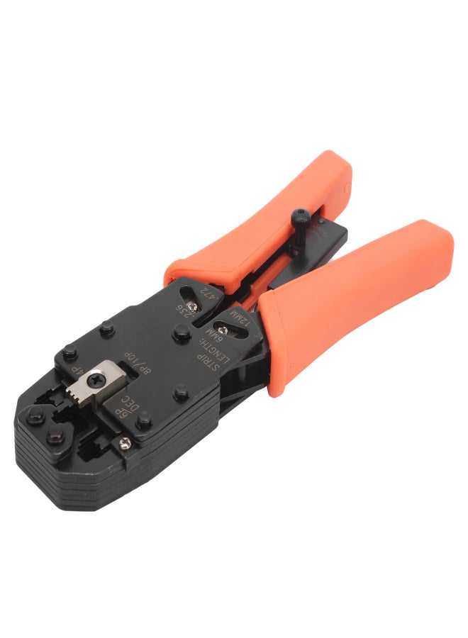 Crimp Pliers High Carbon Steel Handheld Wire Crimping Tool for Telecommunications Connector - Image 4