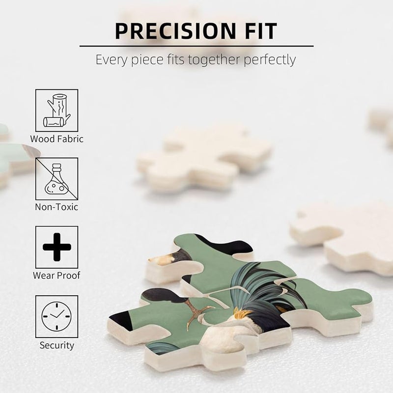 لغز بازل ديك فايا الديك 1000 قطعة للكبار ديكور المنزل 29.5 × 19.7 بوصة - Image 5