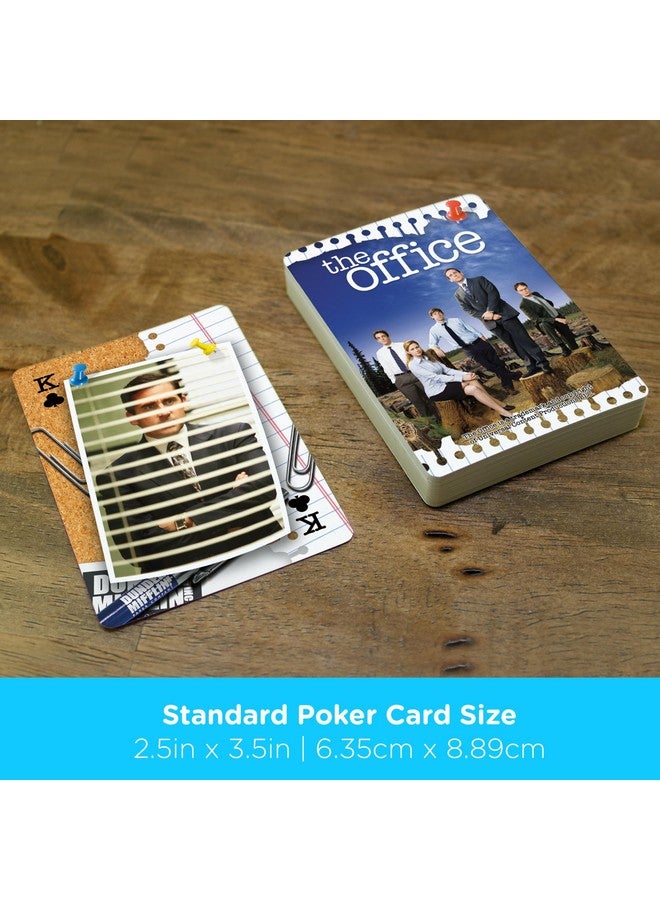Aquarius AQUARIUS The Office Cast Playing Cards - The Office Themed Deck of Cards for Your Favorite Card Games - Officially Licensed The Office Merchandise & Collectibles - Image 5