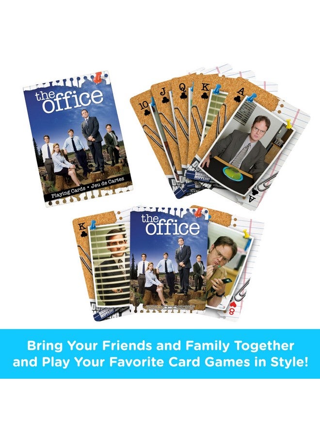 Aquarius AQUARIUS The Office Cast Playing Cards - The Office Themed Deck of Cards for Your Favorite Card Games - Officially Licensed The Office Merchandise & Collectibles - Image 2