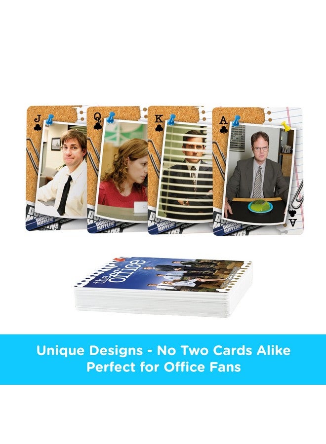Aquarius AQUARIUS The Office Cast Playing Cards - The Office Themed Deck of Cards for Your Favorite Card Games - Officially Licensed The Office Merchandise & Collectibles - Image 3