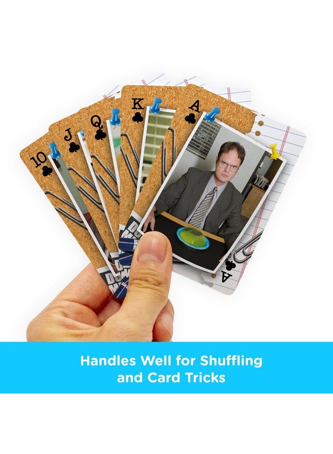 Aquarius AQUARIUS The Office Cast Playing Cards - The Office Themed Deck of Cards for Your Favorite Card Games - Officially Licensed The Office Merchandise & Collectibles - Image 4
