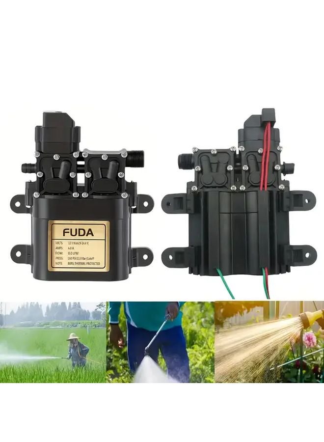 1pc Heavy Duty Electric Diaphragm Pump 12V 24V 36V High Pressure Water Pump - Image 2
