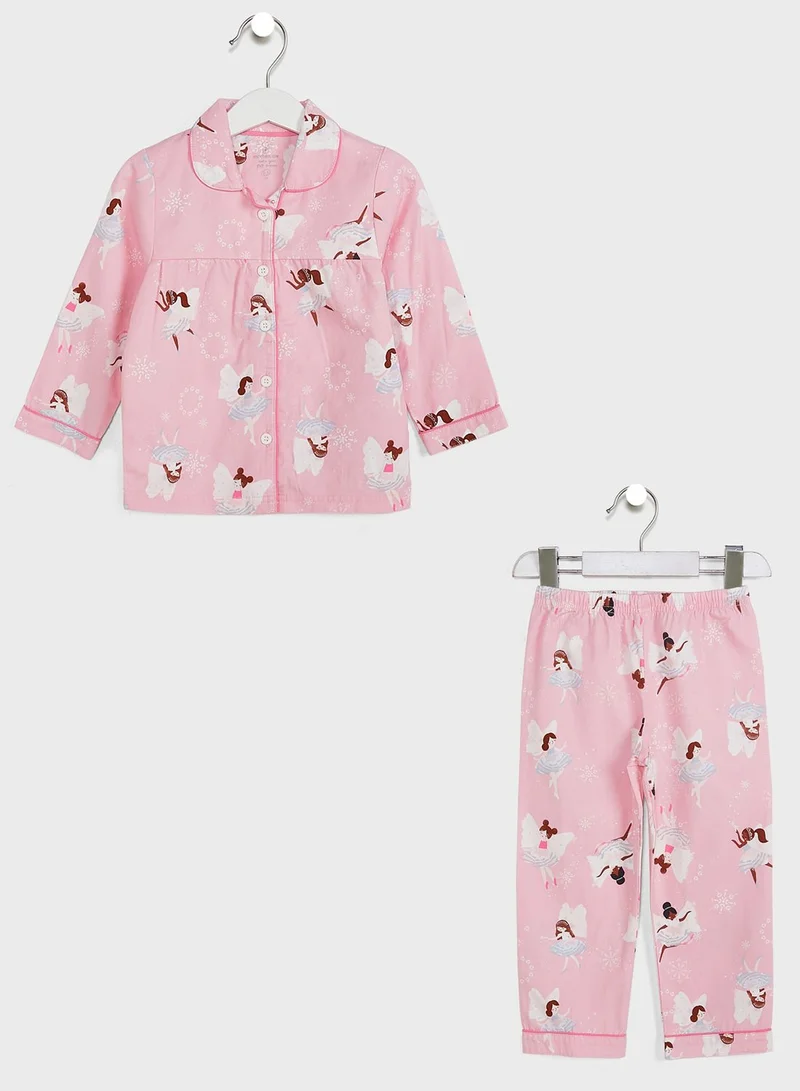 mothercare Kids Printed Pyjama Set