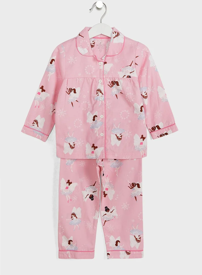 mothercare Kids Printed Pyjama Set
