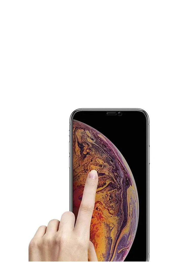 devia Real Series 3D Full Screen Privacy Tempered Glass for iPhone Xs Max - Black (10pcs/bx) - Image 3