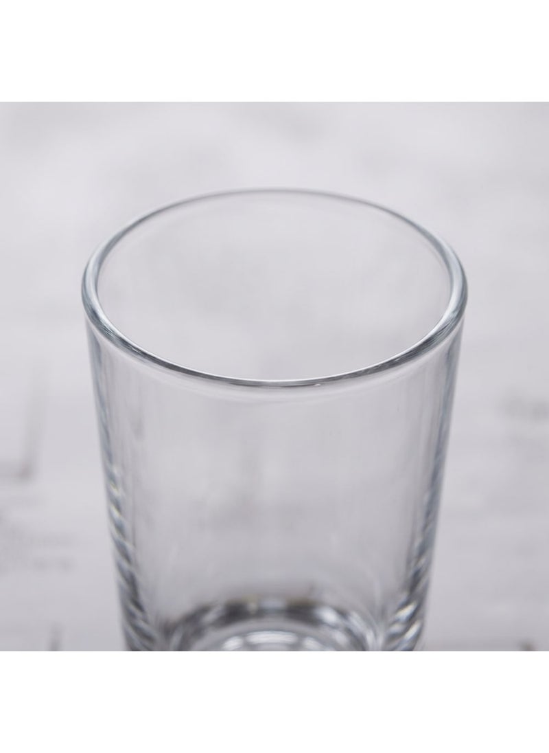 Blinkmax Set of 6 Glass Tumblers, Clear Water and Cold Beverage Cups, Balanced Design, for Hosting and Daily Use - Transparent - Image 4