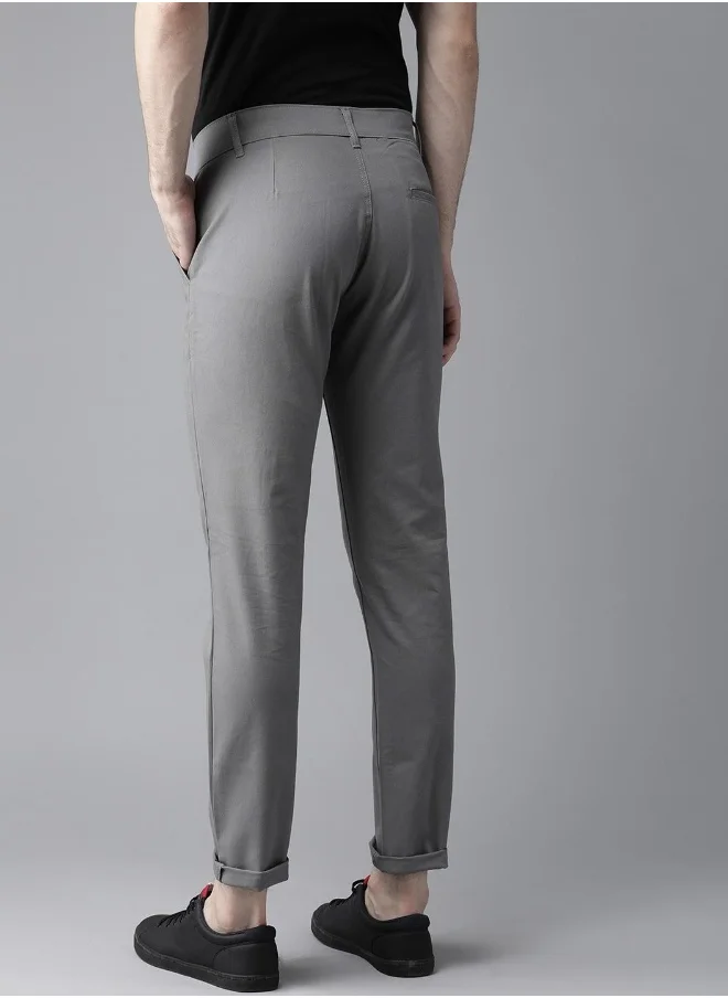 Hubberholme Grey Pants For Men