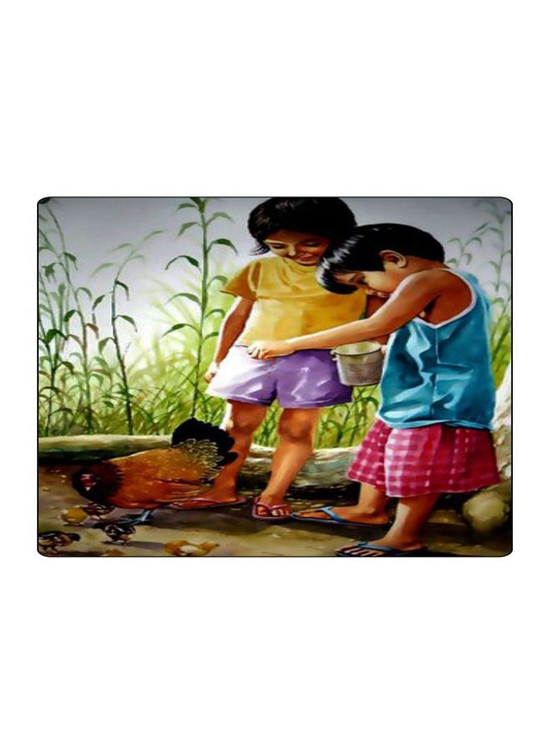 RKN Printed Anti-Slip Gaming Mouse Pad Multicolour