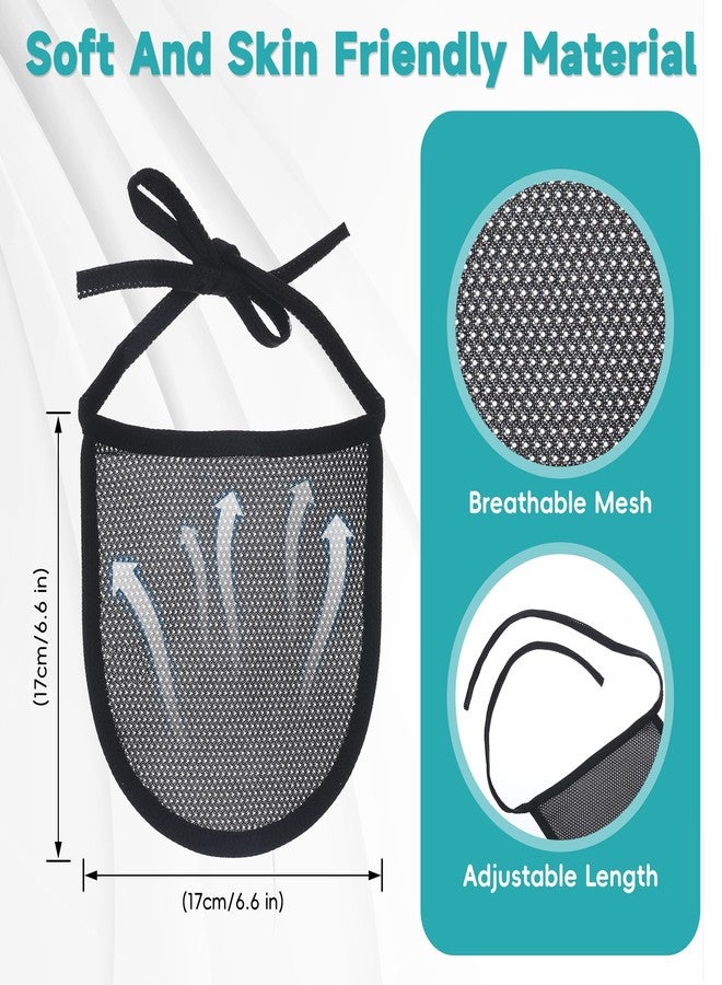 JFMkaer 4pcs Tracheostomy Dust Cover | Neck Stoma Guard Protector, Adjustable Breathable Tracheotomy Cover for Comprehensive Tracheostomy Care (single layer) - Image 5