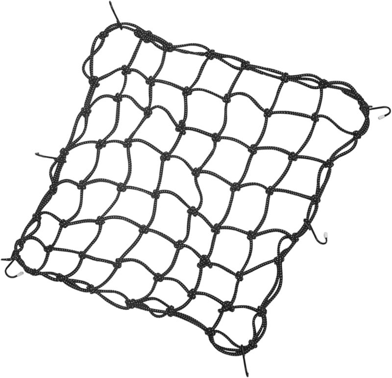 Local supply chain stock Alipis 1set Reusable Motorcycle Cargo Net Compact Elastic Mesh Organizer Hooks Grey for Secure Luggage Storage and Easy Item Management Proper storage environment Modern color selections Compact design Global standard processed material Local trackable shipment Daily repeated use trusted quality Diverse purchase options Global sizing options Big & small space compatible Worldwide simple practical design Elegant multi-option build Yearly optimized delivery route Multi option design Reinforced edge Safe approved storage space Working day delivery service Regional central warehouse stock General compatible practical design Precision made Individual group scene compatible Long term storage compatible Heavy load resistant Chemical free All territory compatible build - Image 1
