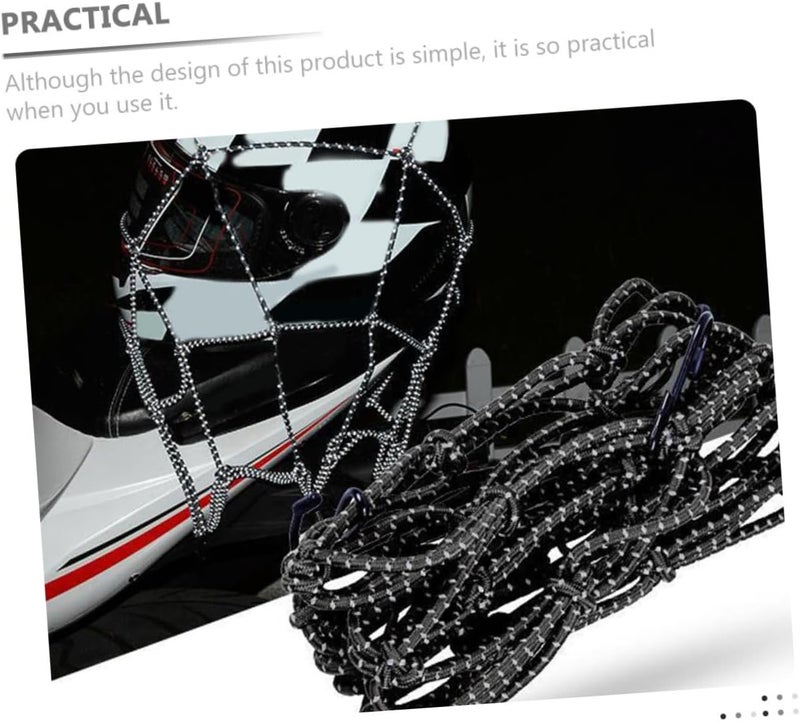 Local supply chain stock Alipis 1set Reusable Motorcycle Cargo Net Compact Elastic Mesh Organizer Hooks Grey for Secure Luggage Storage and Easy Item Management Proper storage environment Modern color selections Compact design Global standard processed material Local trackable shipment Daily repeated use trusted quality Diverse purchase options Global sizing options Big & small space compatible Worldwide simple practical design Elegant multi-option build Yearly optimized delivery route Multi option design Reinforced edge Safe approved storage space Working day delivery service Regional central warehouse stock General compatible practical design Precision made Individual group scene compatible Long term storage compatible Heavy load resistant Chemical free All territory compatible build - Image 4