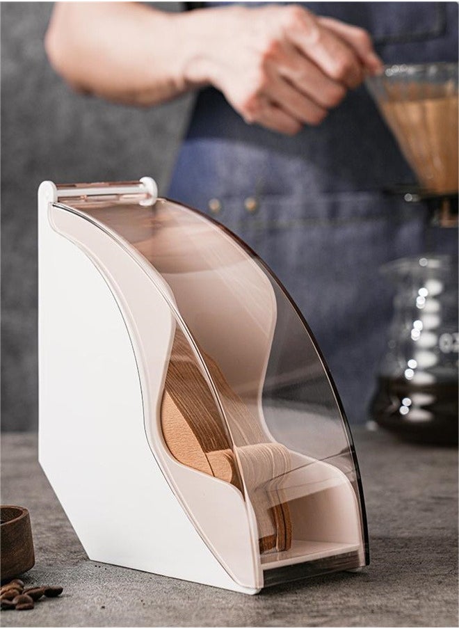 joyzzz - Acrylic Coffee V60 Filter Paper Box is Suitable for Coffee Filter Paper Storage - Image 1