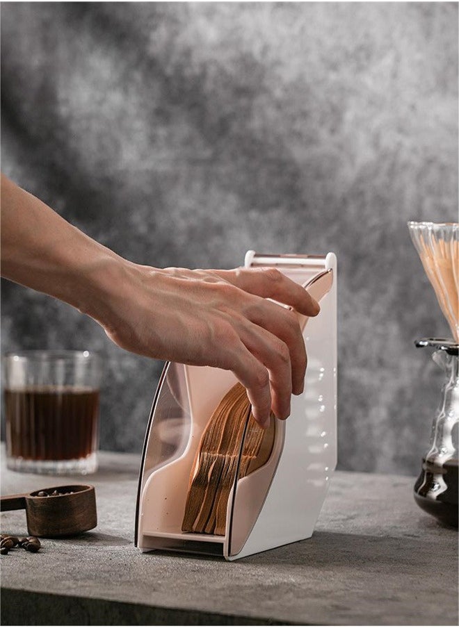 joyzzz - Acrylic Coffee V60 Filter Paper Box is Suitable for Coffee Filter Paper Storage - Image 1