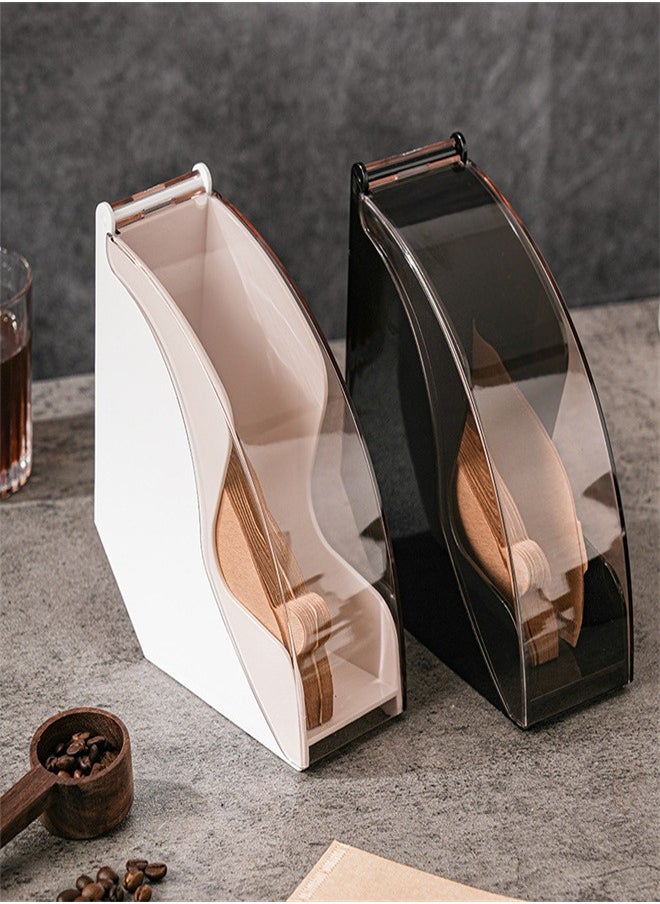 joyzzz - Acrylic Coffee V60 Filter Paper Box is Suitable for Coffee Filter Paper Storage - Image 1