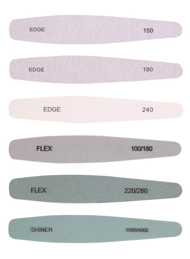 نيبمينينت مجموعة مبارد أظافر مكونة من 6 قطع متعدد الألوان - Image 1