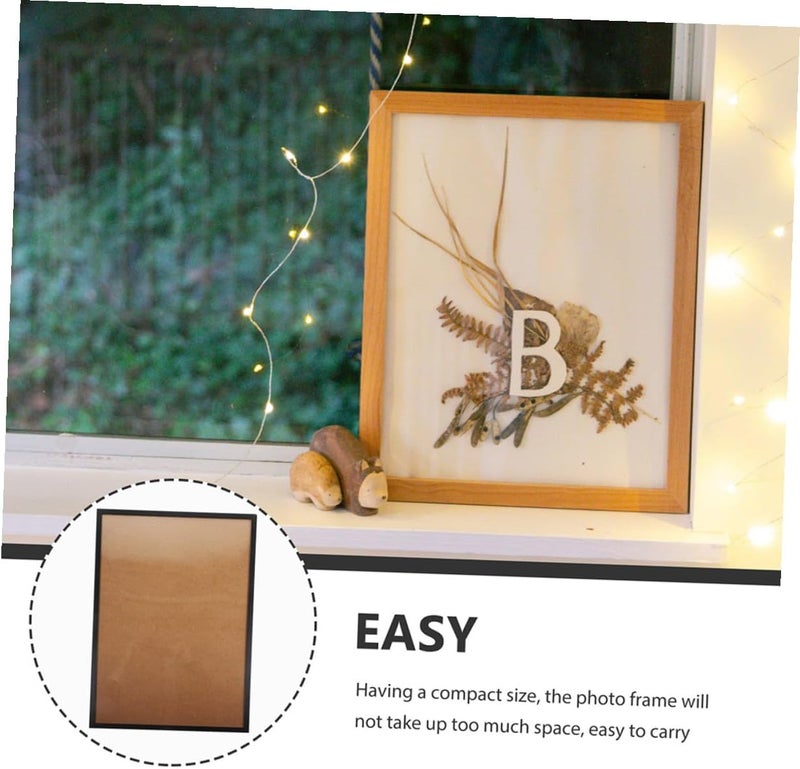 TIDTALEO 2pcs A3 Aluminum Photo Frame Narrow Edge Poster Display Frame Wall Hanging Picture for Bedroom Decor in Black - Image 3