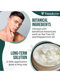 TreeActiv Acne Cream Original Formula, 2 Fl Oz, 2% Salicylic Acid Face Moisturizer For Oily Skin, Skin Care Acne Formula For Cystic Acne Treatment, Hydrating Face Moisturizer For Acne Prone Skin  - Image 1