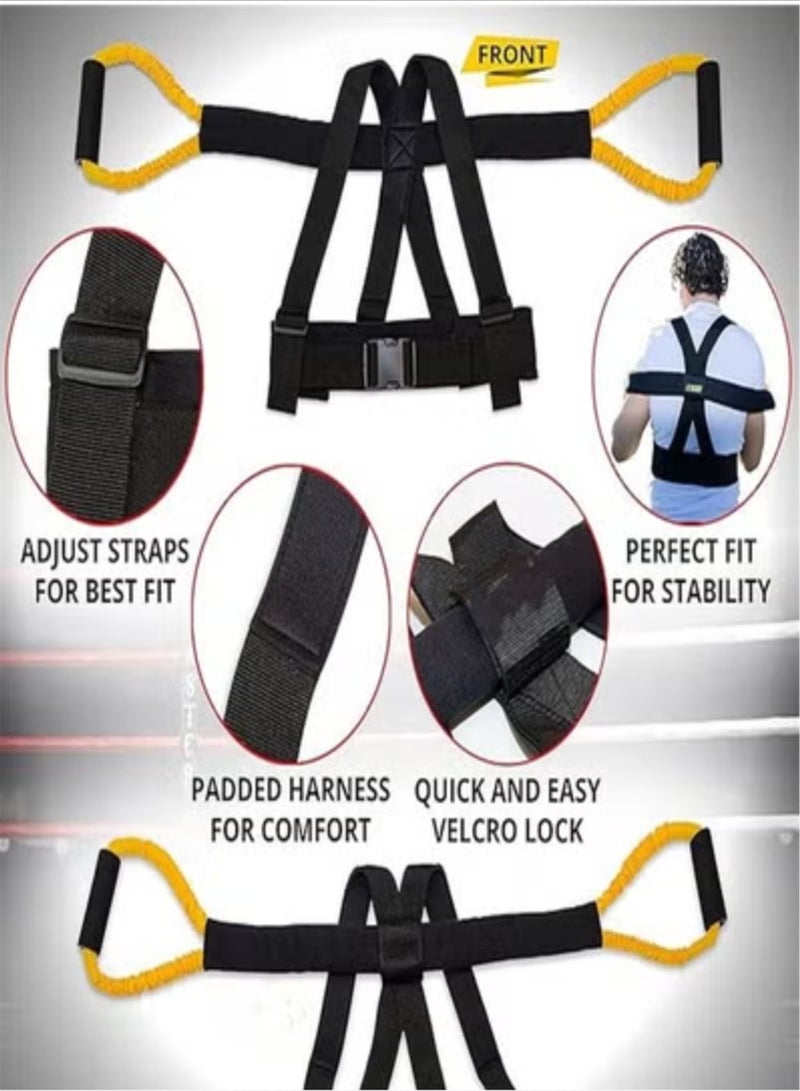 Generic | Shadow Boxer Pro | Boxing Resistance Bands Set for Shadow Boxing, Comes with Ankle Cuffs | Ideal Addition to Your Home Boxing Equipment - Image 3