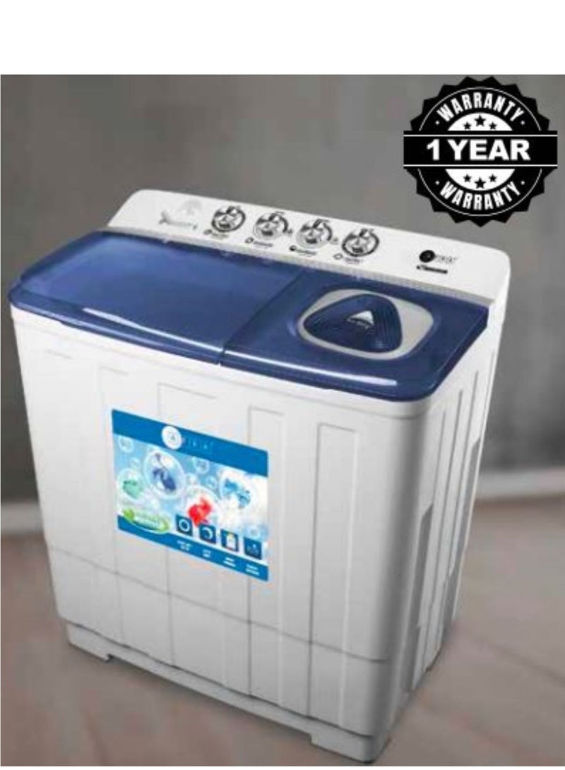 AFRA 18Kg Twin Tub Washing Machine With 1 Year Warranty - Image 1