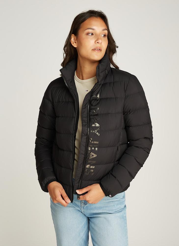 TOMMY JEANS - Knitted Puffer Jacket - Image 1