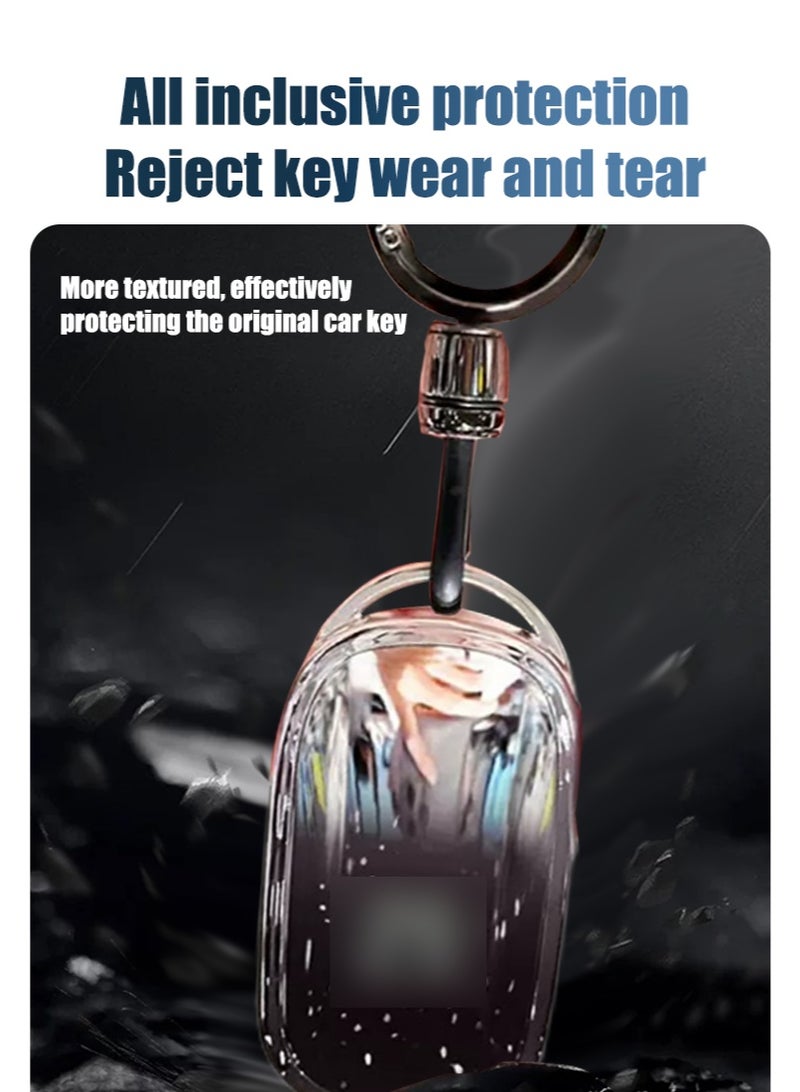 Honda Car key protector, suitable for Honda Civic car keys, perfectly wraps car keys, completely protects car keys, is wear-resistant, simple and elegant, fashionable and beautiful. - Image 2
