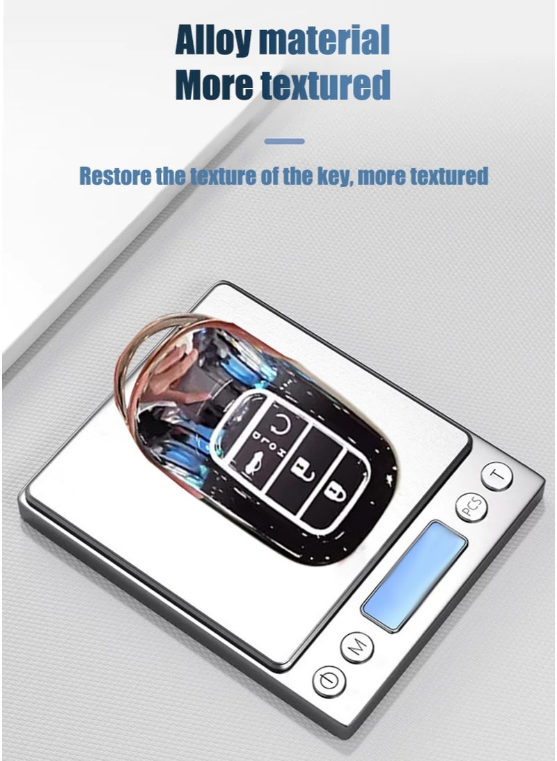 Honda Car key protector, suitable for Honda Civic car keys, perfectly wraps car keys, completely protects car keys, is wear-resistant, simple and elegant, fashionable and beautiful. - Image 4