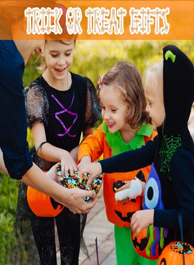 OZIO Halloween Mini Erasers for Kids - 4 Styles Cute Pumpkin Ghost Bat Erasers, Trick or Treat Party Favors, Goody Bag Filler 48pcs, Decorations - Image 5